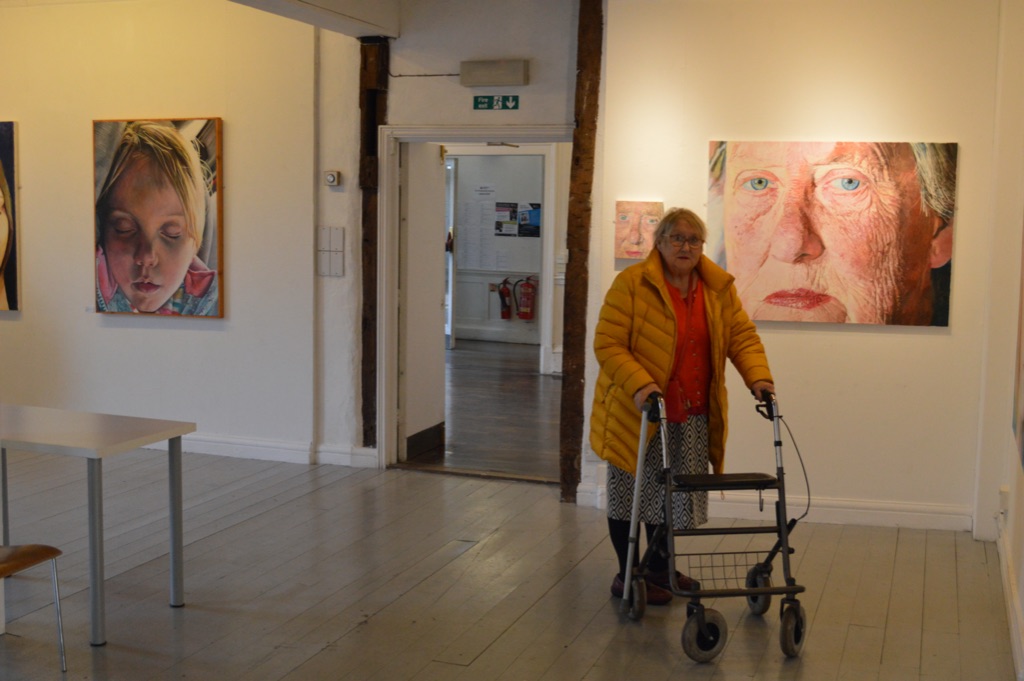 picture of exhibition at Minories Gallery